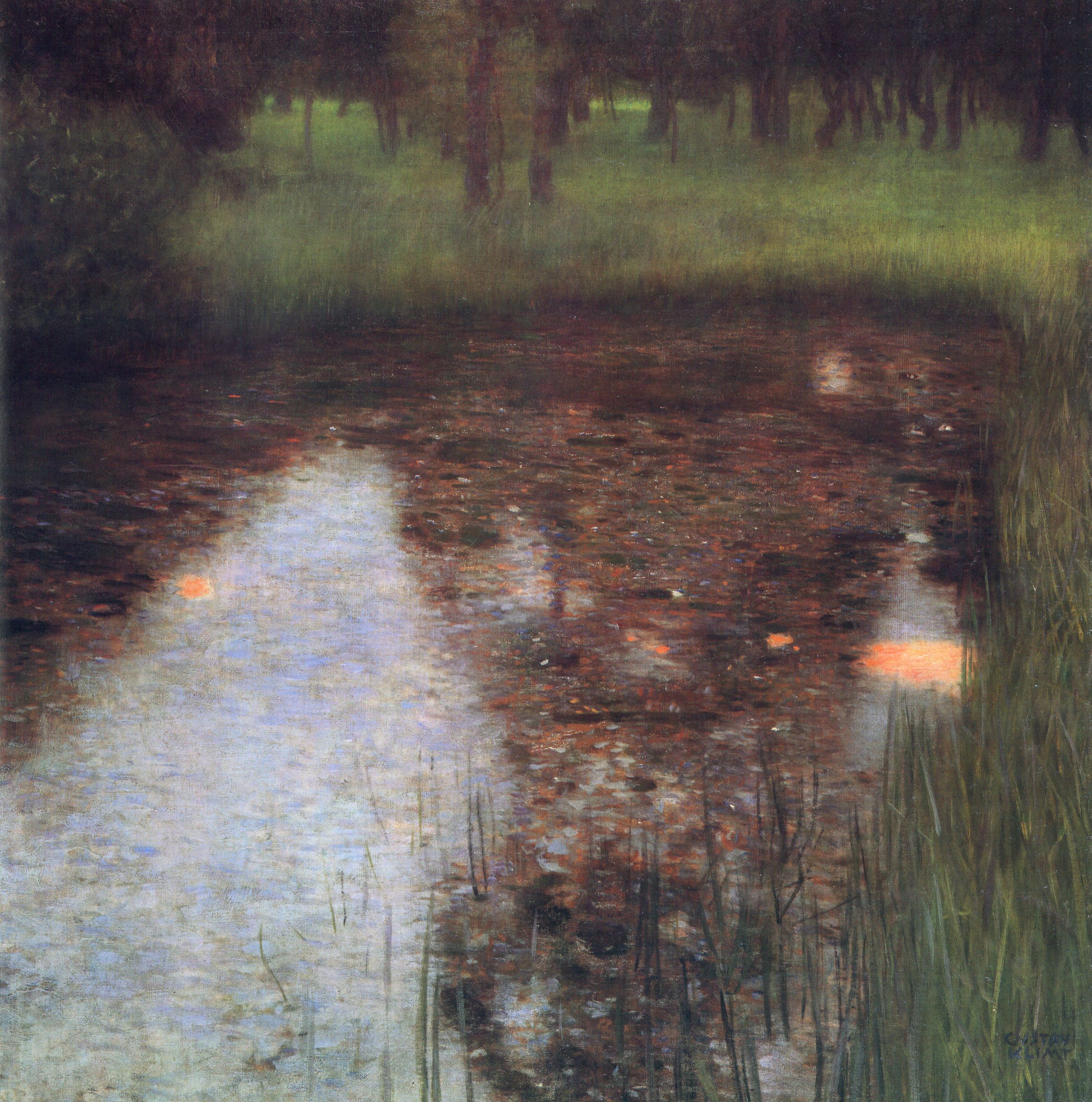 Gustav Klimt - The Swamp 1900